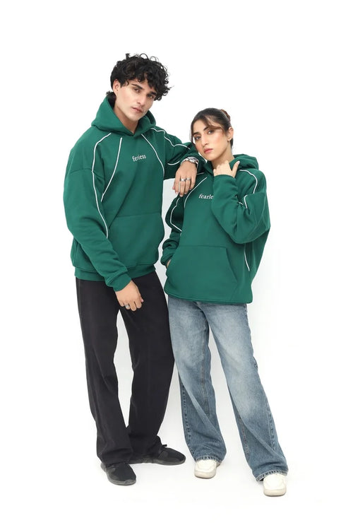 Fearless Piping Hoodie